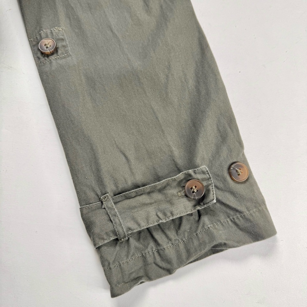 BAR III Army Green XS Utility Safari Cotton Field Jacket Size Extra Small - Picture 14 of 15